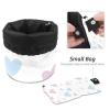 2PCS Art Love-109 Travel Cosmetic Bag Makeup Organizer Bag Bathroom Cases Toiletry Bag with Drawstring (Cylindrical bag and small bag) view 4
