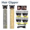 Razors Vintage Hair Cutting Machine Professional Barber Hair Trimmer for Men T9 Electric Hair Clipper Beard Shaver(Black Buddha-no Box) view 2