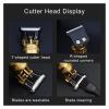 Razors Vintage Hair Cutting Machine Professional Barber Hair Trimmer for Men T9 Electric Hair Clipper Beard Shaver(Black Buddha-no Box) view 4