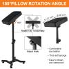 Tattoo Arm Rest Stand, Tattoo Arm and Leg Rest Stand H Base Stability Non-Slip Design with Adjustable Height Soft Sponge Pad for Tattoo Supply Tattoo Studio view 3