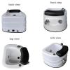 Acrylic Spa Footbath,Foot Massager,Portable Foot Spa Bathtub,Feet Soaking Tub,with Pedicure Foot Rest,Stress Relief for Fatigue and Tired Feet,for Pedicure & Foot Massage view 2