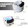 Acrylic Massage Footbath Portable Pedicure Bowl foot soaker Foot Massager Bath portable pedicure spa bathtub chair with bath bowl Feet Soaking Tub professional Soak Basin view 3