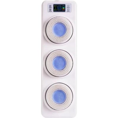Electric Back Bath Brush, Wall Mounted Intelligent Back Scrubbers, 360 Automatic Rota-Tion Deap Clean Skin, Exfoliating Bath Wash Pad, for Take a Shower Yourself