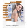 Electric Back Bath Brush, Wall Mounted Intelligent Back Scrubbers, 360 Automatic Rota-Tion Deap Clean Skin, Exfoliating Bath Wash Pad, for Take a Shower Yourself view 2