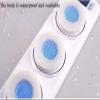 Electric Back Bath Brush, Wall Mounted Intelligent Back Scrubbers, 360 Automatic Rota-Tion Deap Clean Skin, Exfoliating Bath Wash Pad, for Take a Shower Yourself view 3