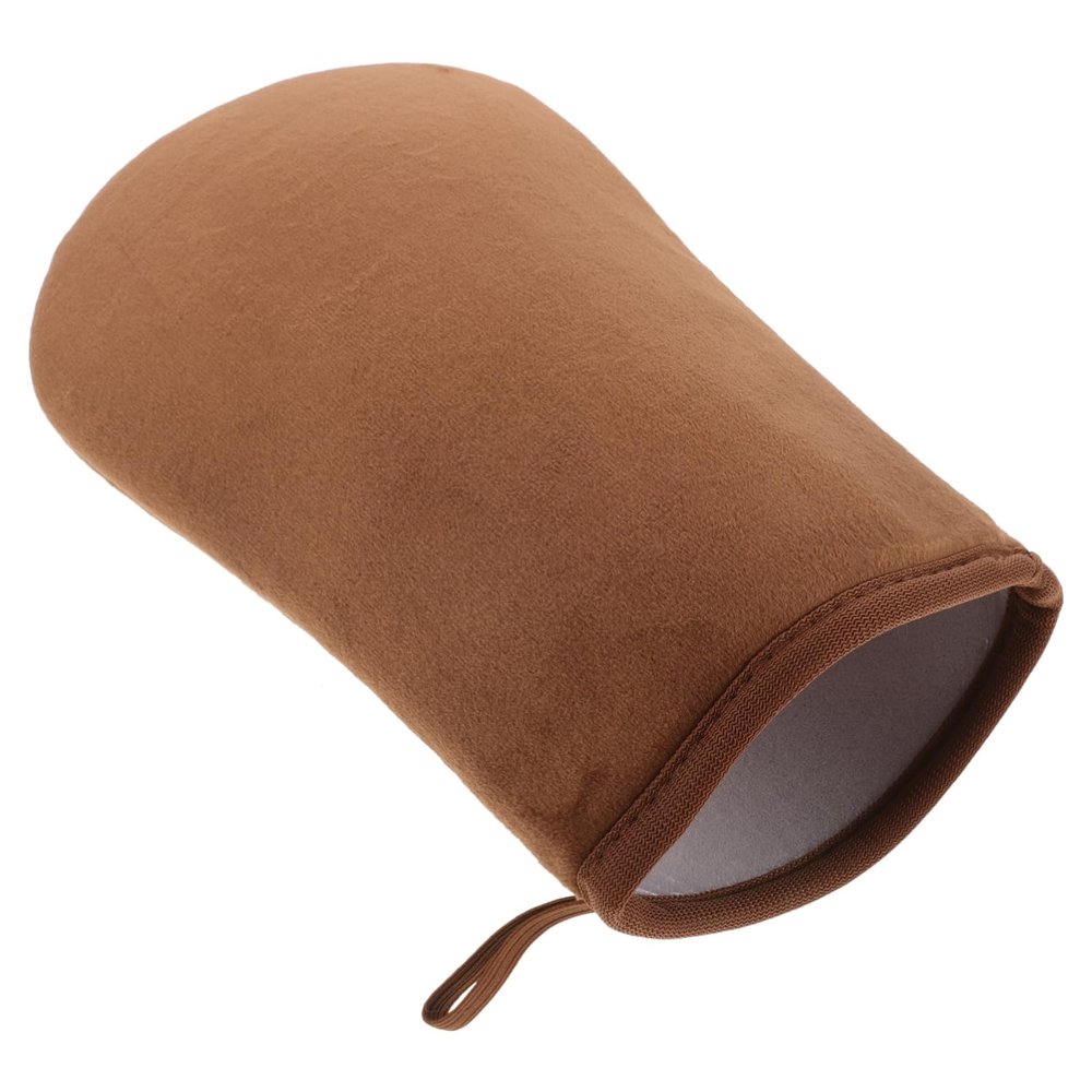 Healeved Self Tanning Glove Tanning Mitt Back Applicator Plush Material Easy Application