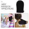 Healeved Self Tanning Mitt Applicator Glove for Body Flocked Design for Smooth Lotion Application Chic for Sunless Tanning Gentle Skin for Hydration and Softness view 2