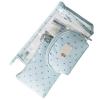 3 Pieces Makeup Bag Multifunctional Portable Clear PVC Travel Cosmetic Toiletry Organizer Bag for Women and Girls, Blue view 3
