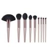 CTPCRTYK Makeup Brush Eyeshadow Wooden 9PCS Powder Cosmetic Set Brushes Foundation Brush Make up Brushes Pack view 1