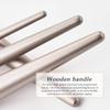 CTPCRTYK Makeup Brush Eyeshadow Wooden 9PCS Powder Cosmetic Set Brushes Foundation Brush Make up Brushes Pack view 2