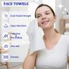 Disposable face towel XL,face cleaning wipes,makeup wipes,towels,Ultra Soft 10 x 12 inches 100 ct, 2 pack view 2