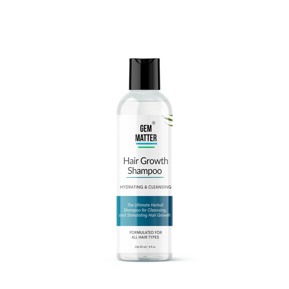 Gem Matter Hair Growth Shampoo, Grow Hair Faster, Stronger, Fuller, and Thicker
