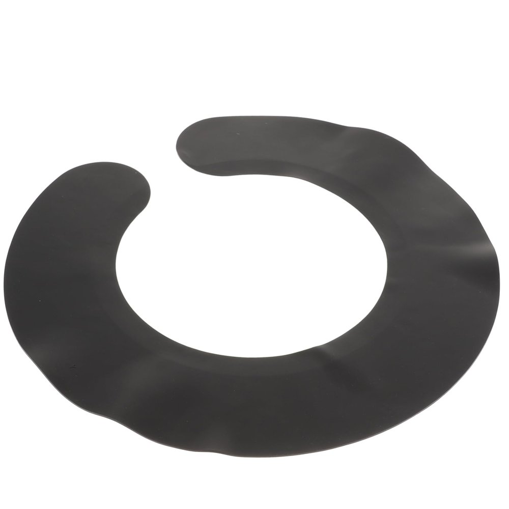 AUTSUPPL 2pcs Haircut Collar Hair Salon Neck Protector Barber Cape Silicone Neck Dye Cape for Clean Cut