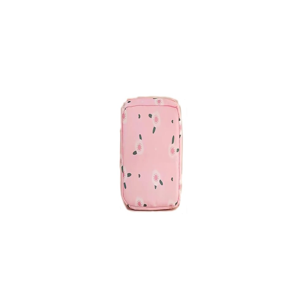 1pc Creative Simple Sanitary Towel Storage Bag, Multifunctional Travel Waterproof Bag, Cosmetic Organizer, Ideal choice for Gifts.kid's Bag (pink)