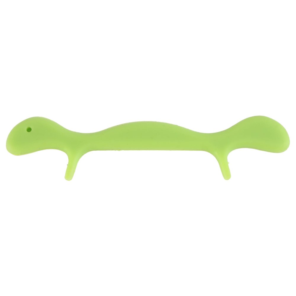 SOESFOUFU Smile Practice Tool Silicone Mouth Muscle Trainer for Stuttering and Speech Clarity Ergonomic Design Portable Exerciser for Cheeks and Chin Green