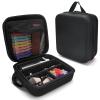 ZIBARBER Barber Carrying Case,Barber Case, Stylist Tool Box Professional Salon Hair Cutting Grooming Kit Storage Organizer for Clippers, Scissors, Barber Supplies (Small) view 2