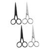 minkissy 4pcs Body Hair Clipper Beard Scissors Hairdressing Scissors Styling Tools for Men Beard Care Accessory Kit Random Color view 1