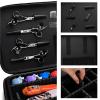 Barber Carrying Case,Barber Case, Stylist Tool Box Professional Salon Hair Cutting Grooming Kit Storage Organizer for Clippers, Scissors, Barber Supplies(Large) view 3