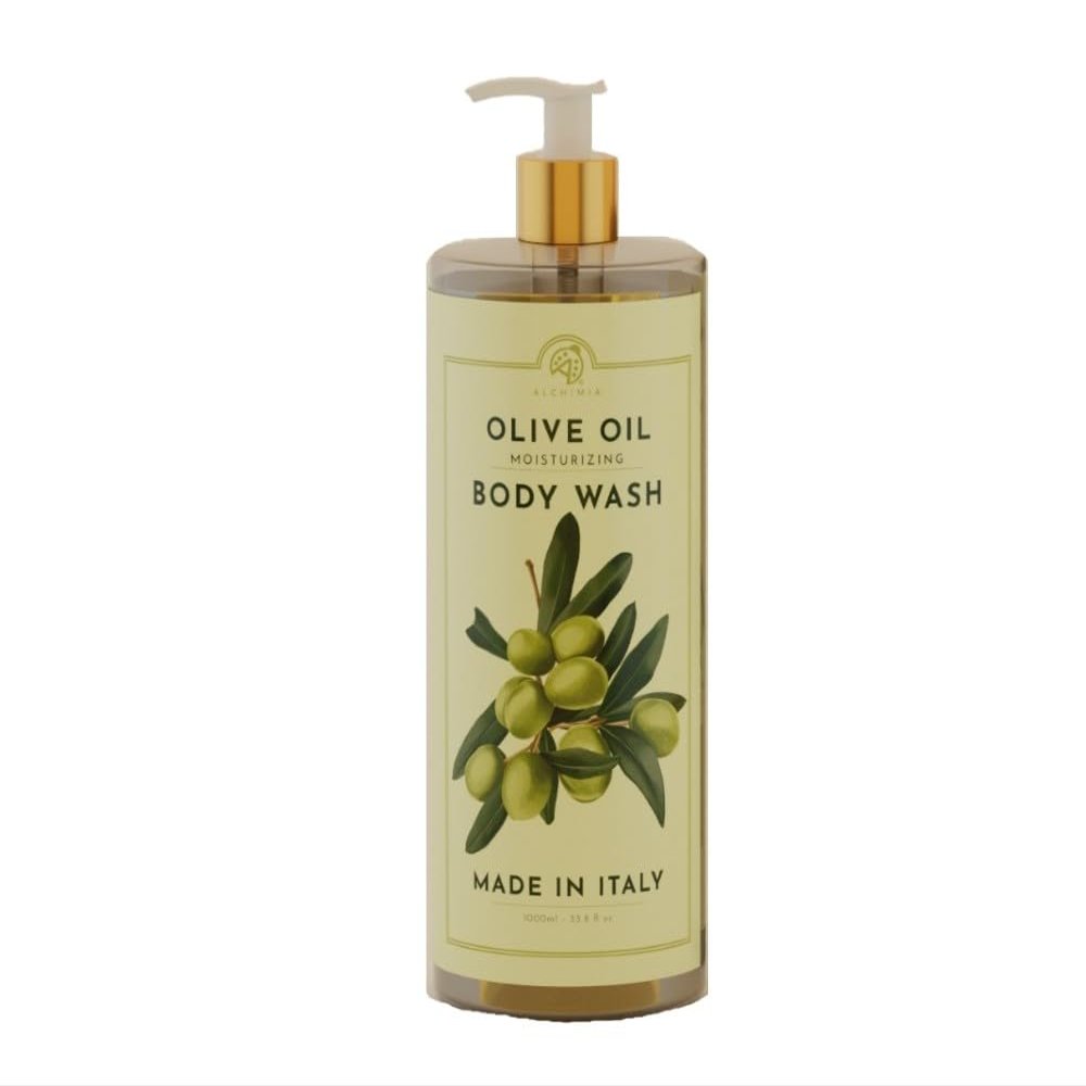 Alchimia Olive Oil Moisturizing Body Wash 33.8 fl oz / 1000ml Made in Italy