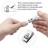 200 Pieces Nail Clippers Flat Toenail Clippers Stainless Steel Toenail Clippers Manicure Pedicure Sturdy Trimmer Set for Men and Women view 4