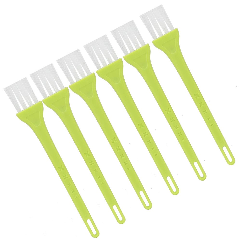 6Pcs Electric Shaver washing Brush, Narrow Dustpan washing Brushes Nylon Brush Hair Small Household Appliances, C uter Accessories, Household washing