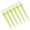 6Pcs Electric Shaver washing Brush, Narrow Dustpan washing Brushes Nylon Brush Hair Small Household Appliances, C uter Accessories, Household washing view 1