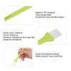 6Pcs Electric Shaver washing Brush, Narrow Dustpan washing Brushes Nylon Brush Hair Small Household Appliances, C uter Accessories, Household washing view 3
