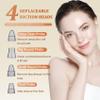 Blackhead Remover Vacuum - Powerful Pore Vacuum for Cleansing, Blackhead Extractor with 3 Adjustable Suction Levels, 4 Blackhead Removal Tools, USB RechargeableSuitable for Women and Men view 4