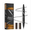 2024 New Magically Eyebrow Pencil with 4 Tip Brow Pen and Ultra-Precise Brow Pencil, Waterproof Sweat-Proof Magically Eyebrow Pencil Microblading Eyebrow Pencil for Natural Makeup (Dark Brown) view 1
