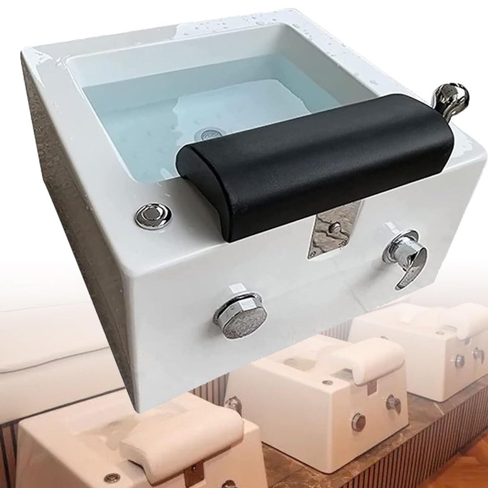 Acrylic Spa Footbath Heated Foot Bath Acrylic Massage Footbath Portable Spa With Pedicure footrest foot shower,for home spa treatments