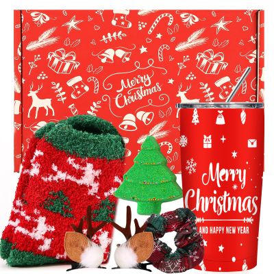 DDOFAH Christmas Gift Sets For Women, Christmas Gift Ideas,Birthday Gifts Basket for Mom Daughter, Sister, Wife, Grandma, Coworker, Funny Gifts Set