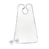 Beard Shaving Bib Non Stick Hair Catcher Apron Transparent Suction Cup Hook Shaving Apron with 2 Suction Cups Grooming Cape for Men 130 * 80cm. view 1