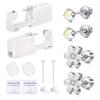 QWALIT Ear Piercing Gun Kit - Self Piercing Earrings with Disposable Gun and Flat Back Earring Studs view 1