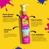 Niles and Chaz What the Frizz! Styling Gel Cream - Kids Curl Cream, Frizz Control, Hydrated & Defined Curls - Paraben, Sulfate, Silicone Free - Curly, Coily, Wavy Hair Products for Kids (8 fl Oz) view 4