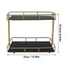 2 Tier Bathroom Counter Organizer, Kitchen Rack Standing Shelf, Multipurpose Makeup Organizer Countertop for Dressing Table Kitchen, Skincare Storage Tray view 3