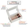 VIKINGS BLADE Double Edge Safety Razor + 5 Swedish Steel Blades + Luxury Case. Smooth, Reusable, Recyclable (Chieftain "Hera") view 2