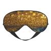 Glitter Pattern Super Soft and Comfortable Eyeshade with Adjustable Strap Zero Eye Pressure Eye Cover view 1