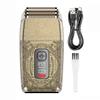 Men's Shaver, High Power Professional Men's Retro Metal Reciprocating Duplex Shaver LCD Smart Screen USB Charging view 1