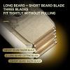 Men's Shaver, High Power Professional Men's Retro Metal Reciprocating Duplex Shaver LCD Smart Screen USB Charging view 4