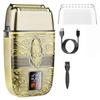 Men's Shaver, Foil Shaver 8800 RPM Rechargeable Hair Beard Professional Cordless Electric Metal Shaver Men Razor Hair Trimmer view 1