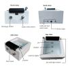 Acrylic Spa Footbath Nail Salon Pedicure Footbath Barrel deep Foot Bath Spa with Massage Special for Hotel Foot Bath Club Sturdy Acrliy Tubs for Soaking Feet Foot Bath Basin view 3