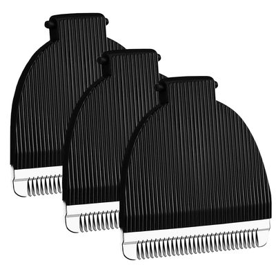 3 Packs Black Replacement Blades for Meri-dian Trimmer,Compatible with Meridian Body Trimmer Onyx & SageHygienic Ceramic Replacement Blades