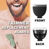 3 Packs Black Replacement Blades for Meri-dian Trimmer,Compatible with Meridian Body Trimmer Onyx & SageHygienic Ceramic Replacement Blades view 4