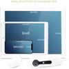 MAHWER Skin Hair Analyzer Built-in HD 15 Inch Flat Scalp Detector Smart Hair Follicles Hair Analyzer for Home Salon Shop view 4