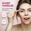 CAVEEM Dermaplane Razor for Women, Dermaplaning Tool - Face Razors for Women and Men, Eyebrow Trimmer and Facial Hair Removal Shaver, Gentle Exfoliation Blades Epilator for Men (3 Count) view 2