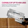 CAVEEM 60 Count Double-Edge Safety Razor Blades, Replacement Razor Refills for Shaving, Stainless Steel Blades for All Standards Double-Edge Razor view 3