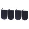 MERRYHAPY 4pcs Self Tanning Applicators Black Self Tanning Mitts for Even Application Soft Comfortable and Reusable for view 1