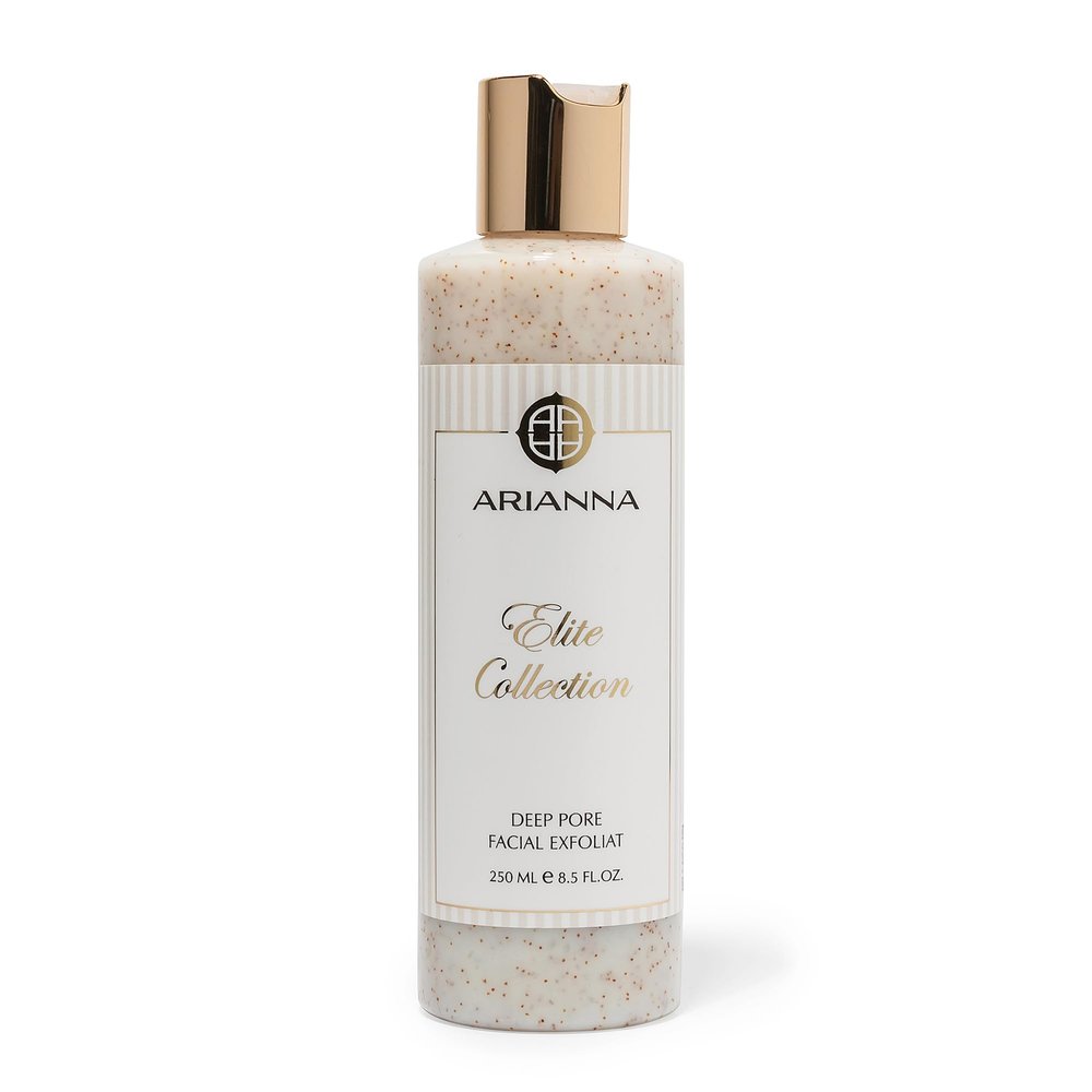 ARIANNA-SKINCARE Deep Pore Facial Exfoliator Facial Cleanser for Acne-Prone Skin Natural Face Scrub 100% Vegan Paraben Free