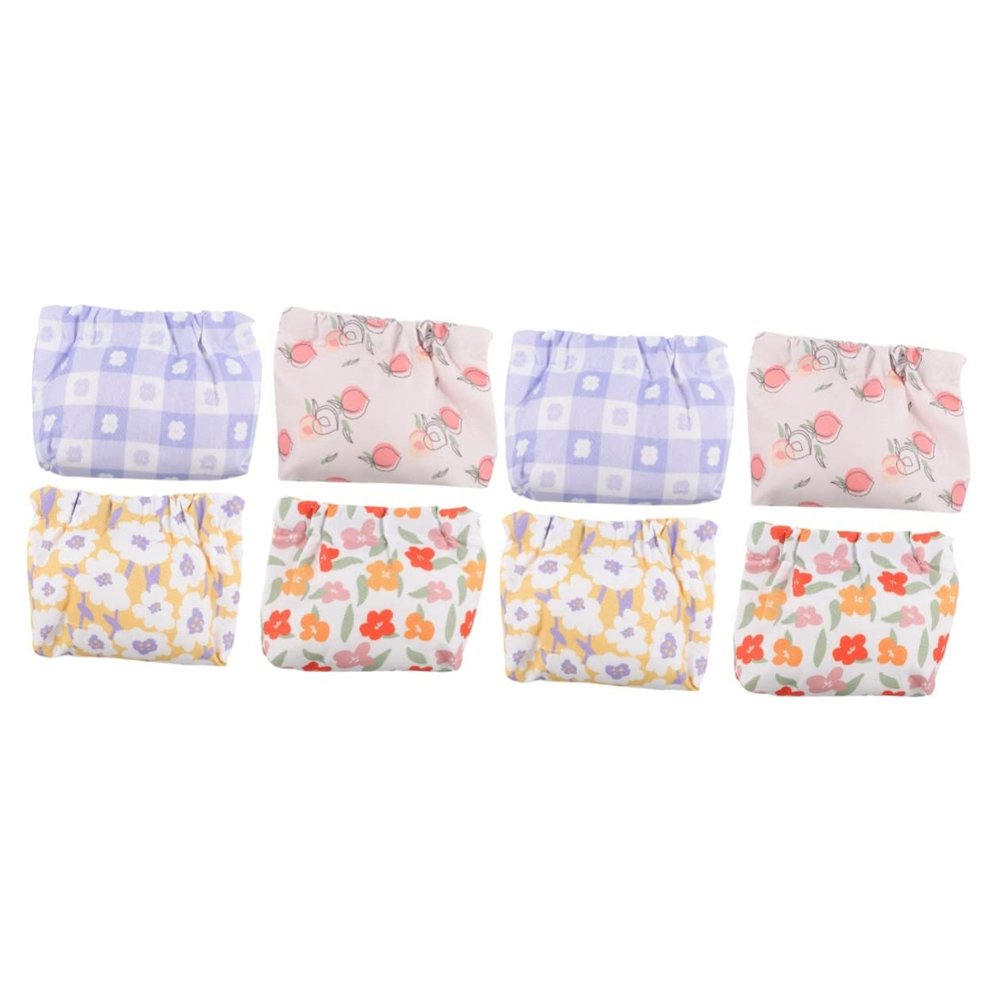 8 Pcs Mini Storage Bag Waterproof Lipstick Mini Makeup Bag Mini Coin Purse Waterproof Makeup Bag Mini Lipstick Mini Cosmetic Bag Mini Bag Oxford Cloth Sanitary Napkin Pack Vitality/4120