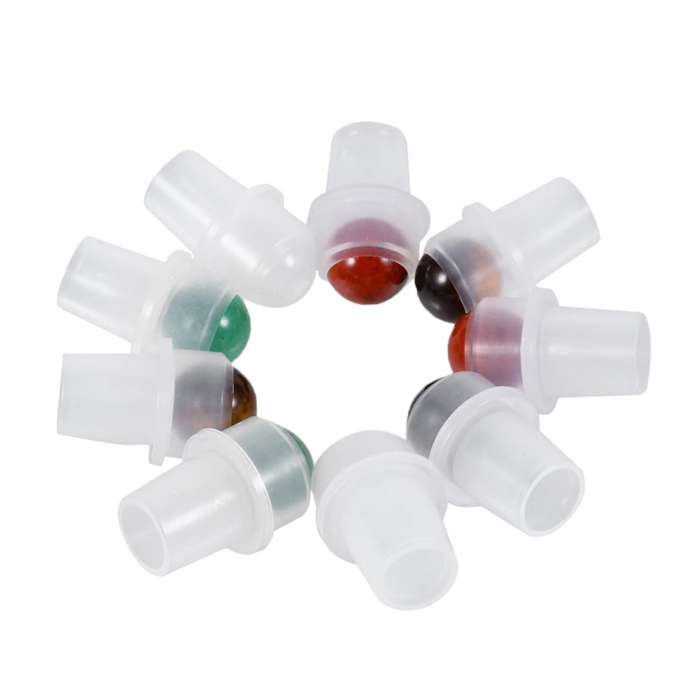20 Pcs Essential Oil Bottle Roller Ball Perfume Roller Bottle Travel Bottle Container Bottle Dispenser Oil Roller Bottle Oil Roller Dispenser Essential Oil Roller Container/4135